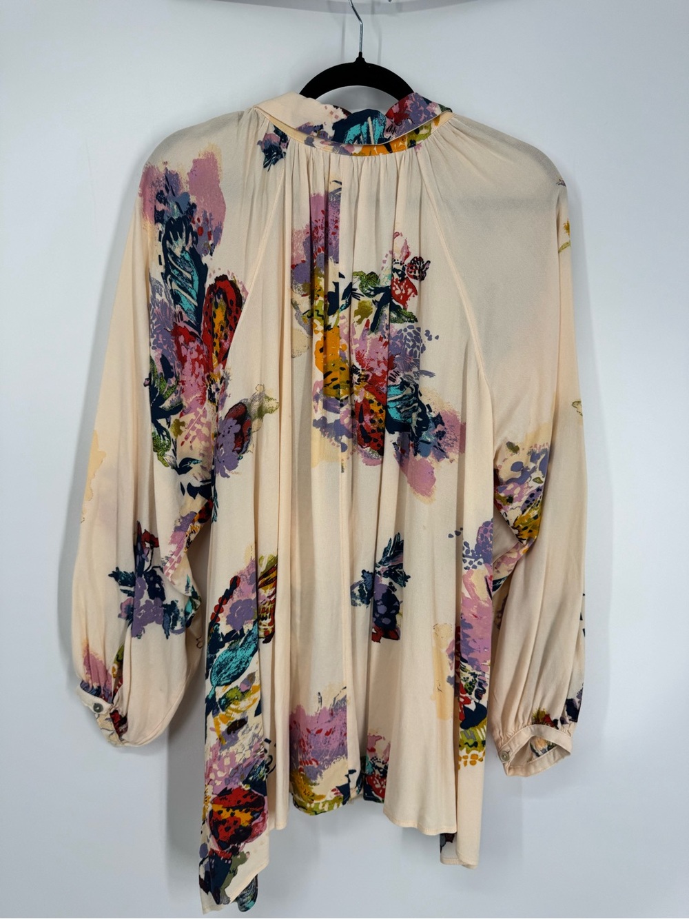 Free People Meadow Lark Shirt Blouse Size S - Picture 10 of 13